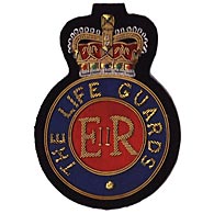 The Life Guards wire blazer badge